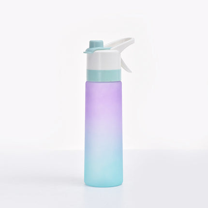 Spray Water Bottle For Girls Outdoor Sport Fitness Water Cup Large Capacity Spray Bottle Drinkware Travel Bottles Kitchen Gadgets