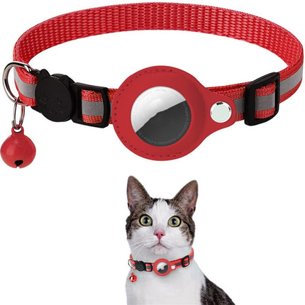 Pet Collar With Bell Air tag Reflective Collar