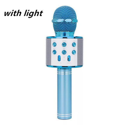 Wireless Microphone Portable Bluetooth Mini For Music Playing Singing Speaker Player