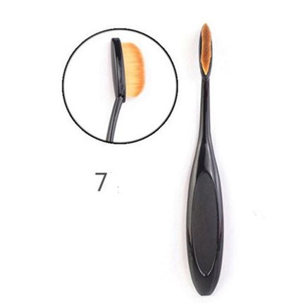 Makeup and make-up tool toothbrush