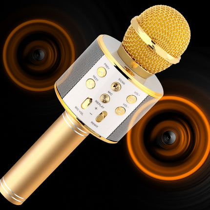 Wireless Microphone Portable Bluetooth Mini For Music Playing Singing Speaker Player