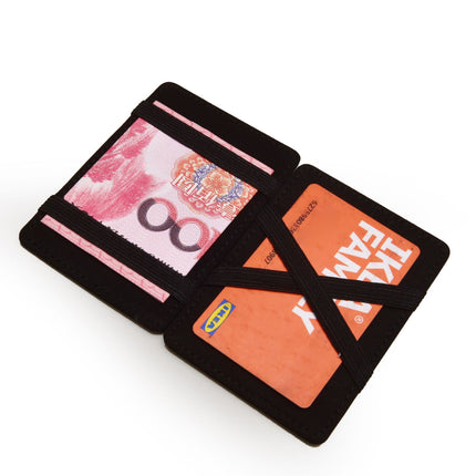 Flip PU Magic Wallet Business Card Holder Bags