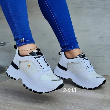 Women's Fashion Heel Lifted Sneakers