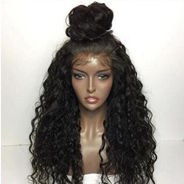 European and American fashion wig ladies front lace chemical fiber wig set