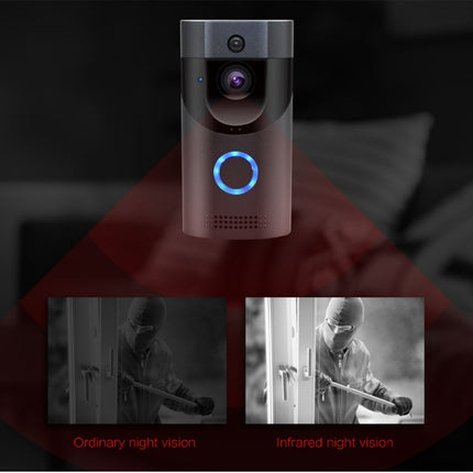 Home alarm smart wifi video doorbell wireless video intercom doorbell mobile phone remote video sea H1 program