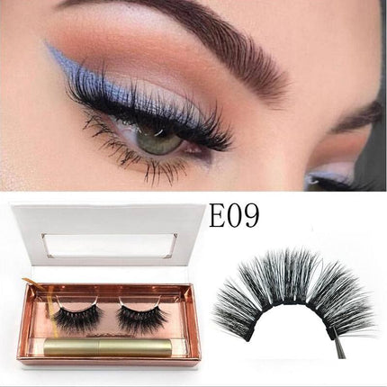 Magnetic Eyeliner magnet false eyelash three magnetization glue free