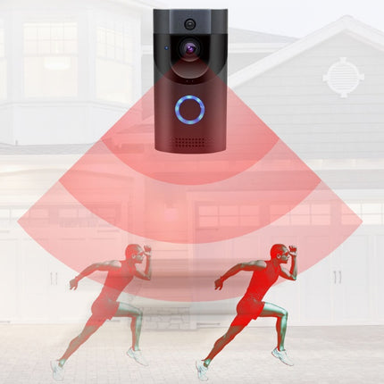 Home alarm smart wifi video doorbell wireless video intercom doorbell mobile phone remote video sea H1 program