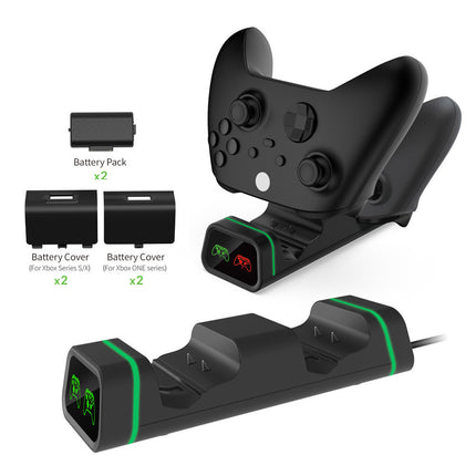 Xbox Series X S wireless Controller Dual Charging SLIM ONE X Dual Battery Charging Kit