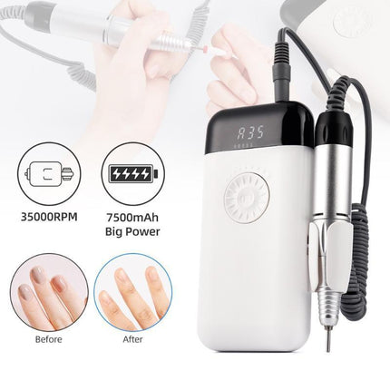 Salon Portable Manicure Drill Pedicure Drill Professional Nail Drill Machine