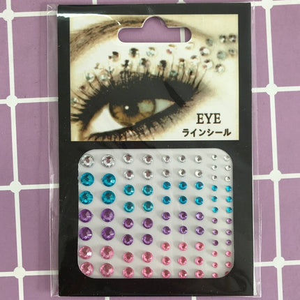 Tear Eye Makeup Stickers Eye Jewelry Tear Mole Patches Bright Water Glitter Diamond