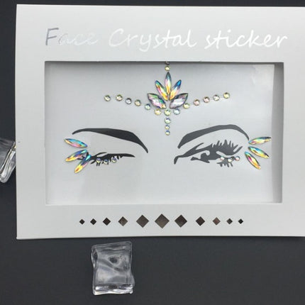 Tear Eye Makeup Stickers Eye Jewelry Tear Mole Patches Bright Water Glitter Diamond