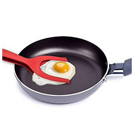 2 In 1 Grip And Flip Egg Spatula Omelet Overturned