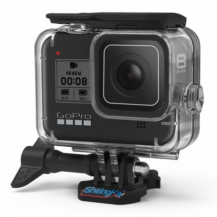 Go-pro 8 9 Black Waterproof Case Go-pro 8 9 Accessories