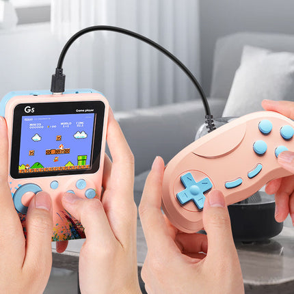 Retro Portable Mini Handheld Video Game Console Built-in 500 games 3.0 Inch LCD Kids Color Game Player