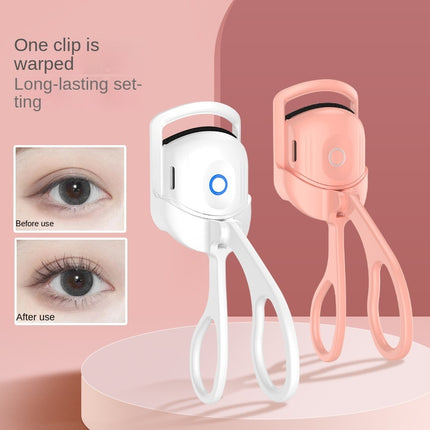 Eyelash Curler Portable Electric Heated Comb Eye Lash Long Lasting Eyelashes Curls Thermal Eyelash Curler