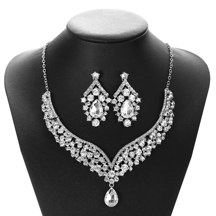 Alloy diamond bridal set accessories