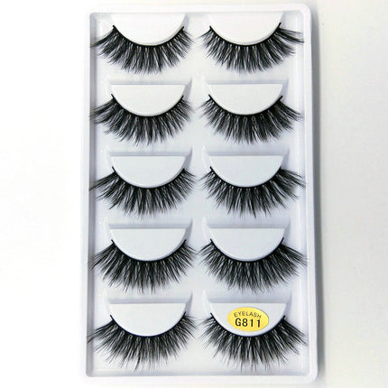 3D mink hair false eyelashes