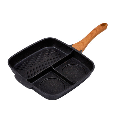 Fried steak pot multi-function household omelette pan pan induction cooker non-stick pan