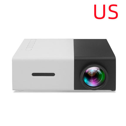 Portable Projector 3D Hd Led Home Theater Cinema HDMI-compatible USB Audio Projector Yg300 Mini Projector