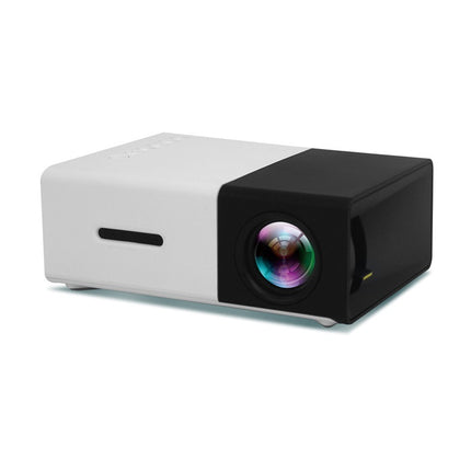 Portable Projector 3D Hd Led Home Theater Cinema HDMI-compatible USB Audio Projector Yg300 Mini Projector