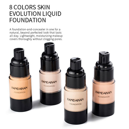 HANDAIYAN Foundation Waterproof Moisturizer Liquid Foundation Base