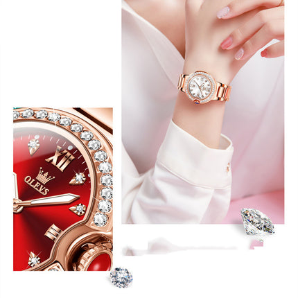 Elegant Waterproof Ladies Watch Women