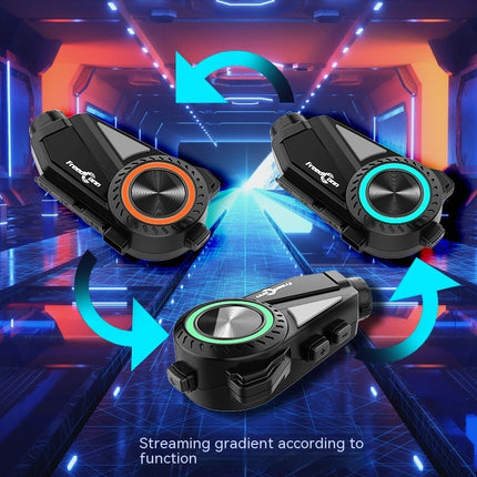 Motorcycle Helmet Intercom Bluetooth Headset Driving Recorder R3