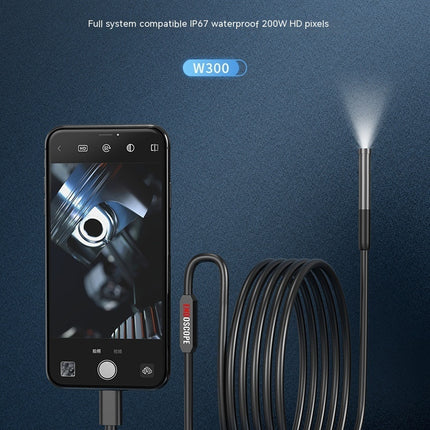 Single & Double Lens HD Industrial Pipe Endoscope Support Three-in-one Mobile Phone Endoscope