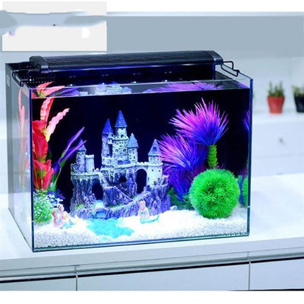 Wholesale fish tank decoration resin aquarium water tank