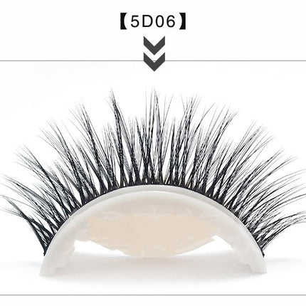 Glue-free Self-adhesive Strip 5d False Eyelashes