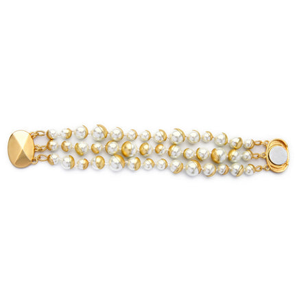 Vintage multi-layer pearl generous ladies bracelet