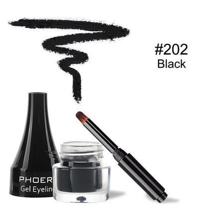 Brown Novice Makeup Black Eye Liner