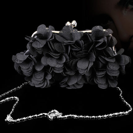 Flower Bridal Evening Banquet Clutch