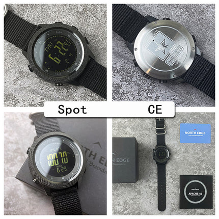 Digital Watch Sports Waterproof Altimeter Barometer Compass