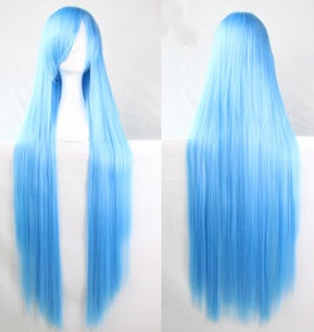 cosplay 1 meter multi-color hair wig