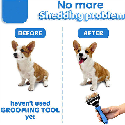 Grooming Brush For Pet Dog Cat Fur Remover Comb