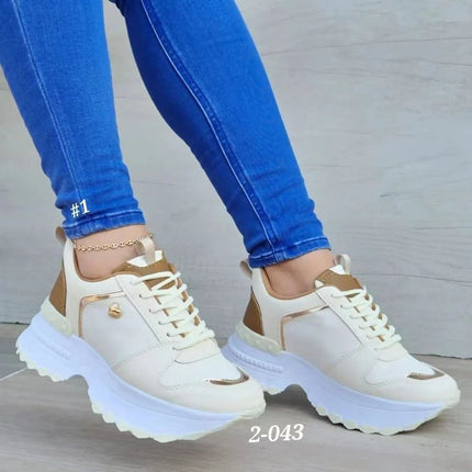 Women's Fashion Heel Lifted Sneakers