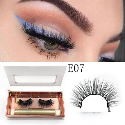 Magnetic Eyeliner magnet false eyelash three magnetization glue free