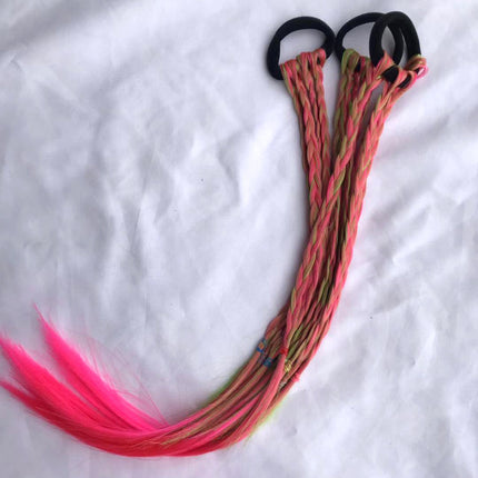 Color Ponytail hair accessories