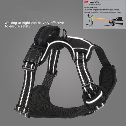 Dog Harness No Pull  No Choke Breathable Reflective Pet Harness Vest