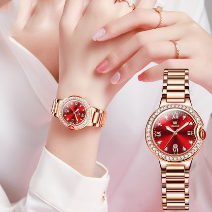 Elegant Waterproof Ladies Watch Women