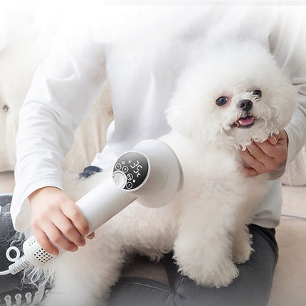 Smart Pet Hair Dryer Dog Cat Grooming Hairdressing Blow & Comb Silent No Harm Pet Cleaning Supplies