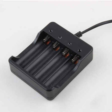 Four-slot Charger 18650 Four-charger With Cable Smart Multi-function Charger