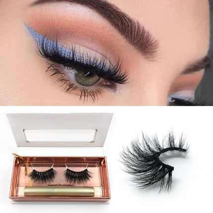 Magnetic Eyeliner magnet false eyelash three magnetization glue free