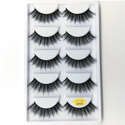 3D mink hair false eyelashes