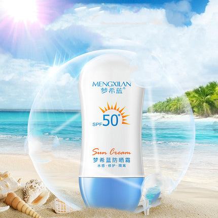 Sunscreen Face Whole Body Isolation Anti-ultraviolet Refreshing Oil-free Waterproof And Sweatproof