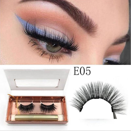 Magnetic Eyeliner magnet false eyelash three magnetization glue free