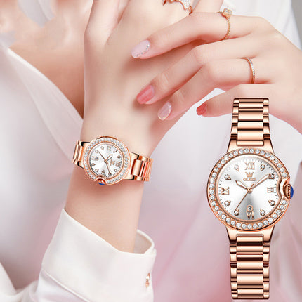 Elegant Waterproof Ladies Watch Women