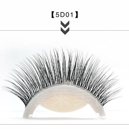 Glue-free Self-adhesive Strip 5d False Eyelashes