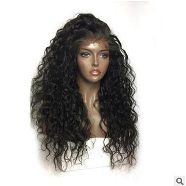 European and American fashion wig ladies front lace chemical fiber wig set